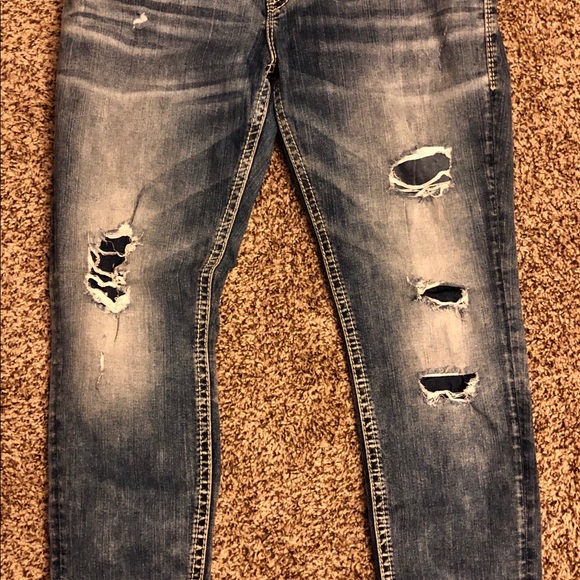 Womens silver jeans - Picture 2 of 3